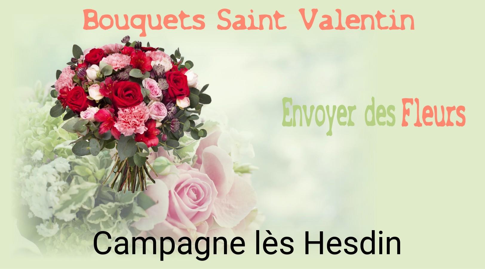 Roses de Saint-Valentin livrées à Campagne-lès-Hesdin